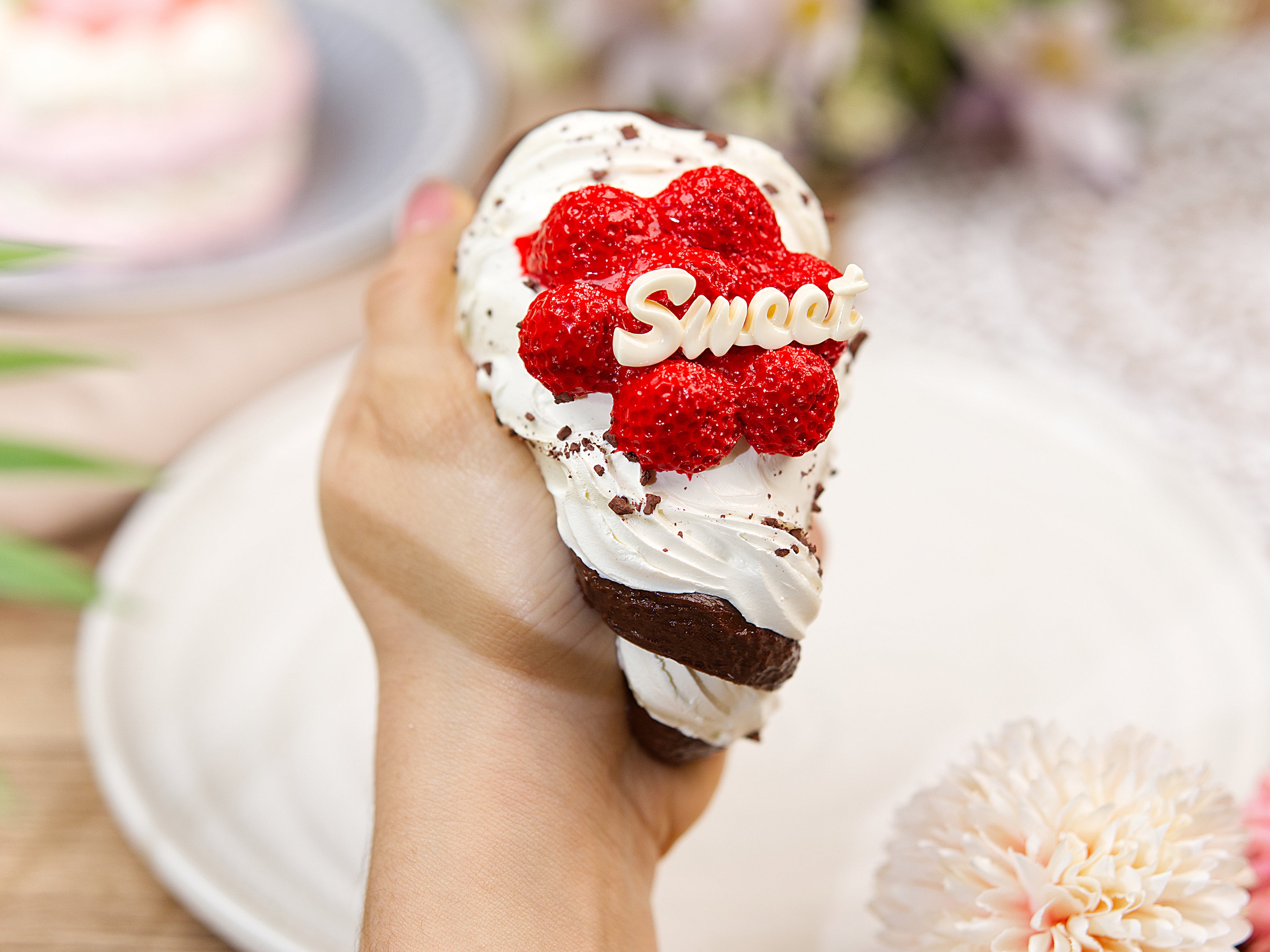 Chocolate Raspberry Mini Cake
