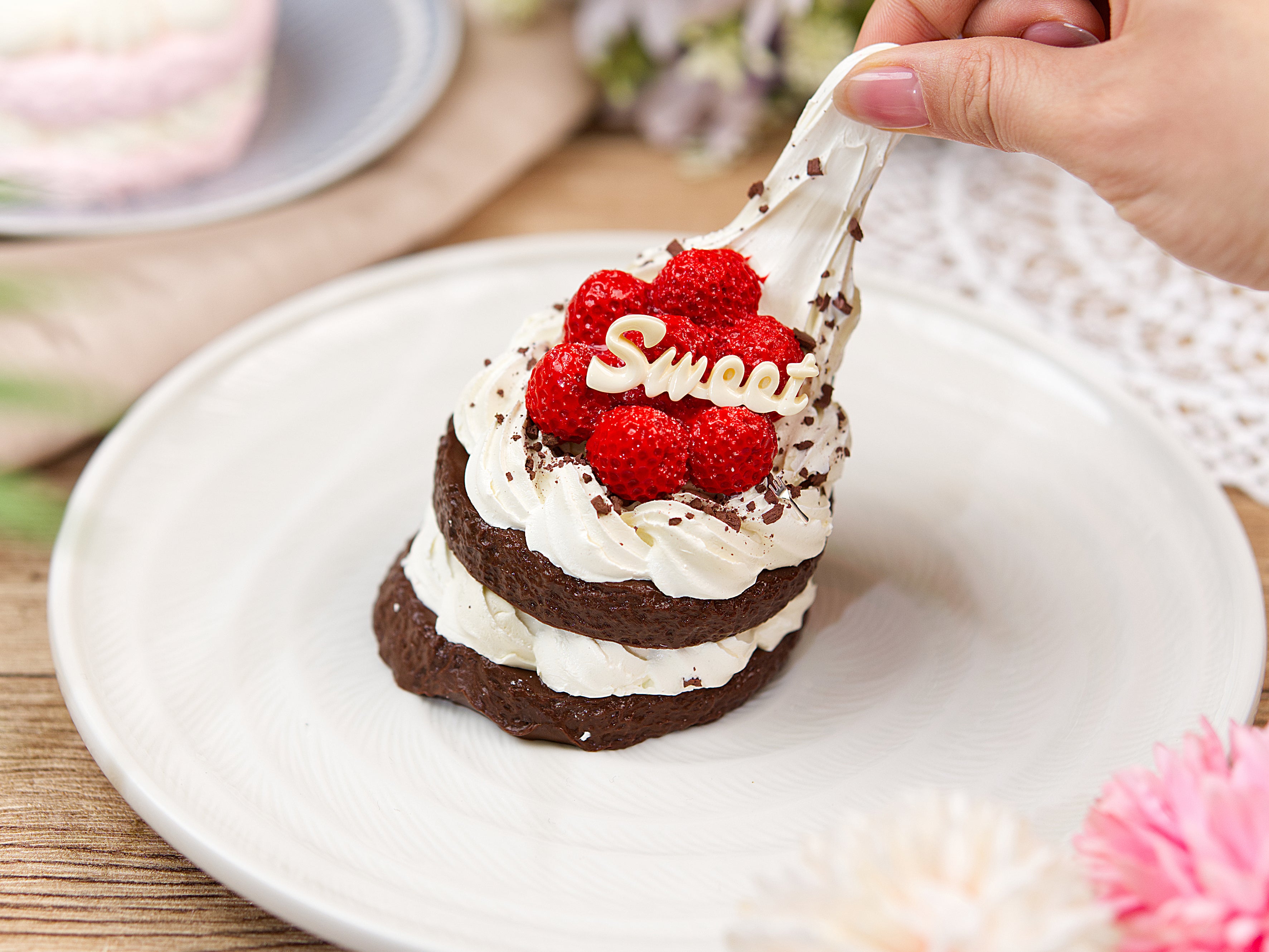 Chocolate Raspberry Mini Cake