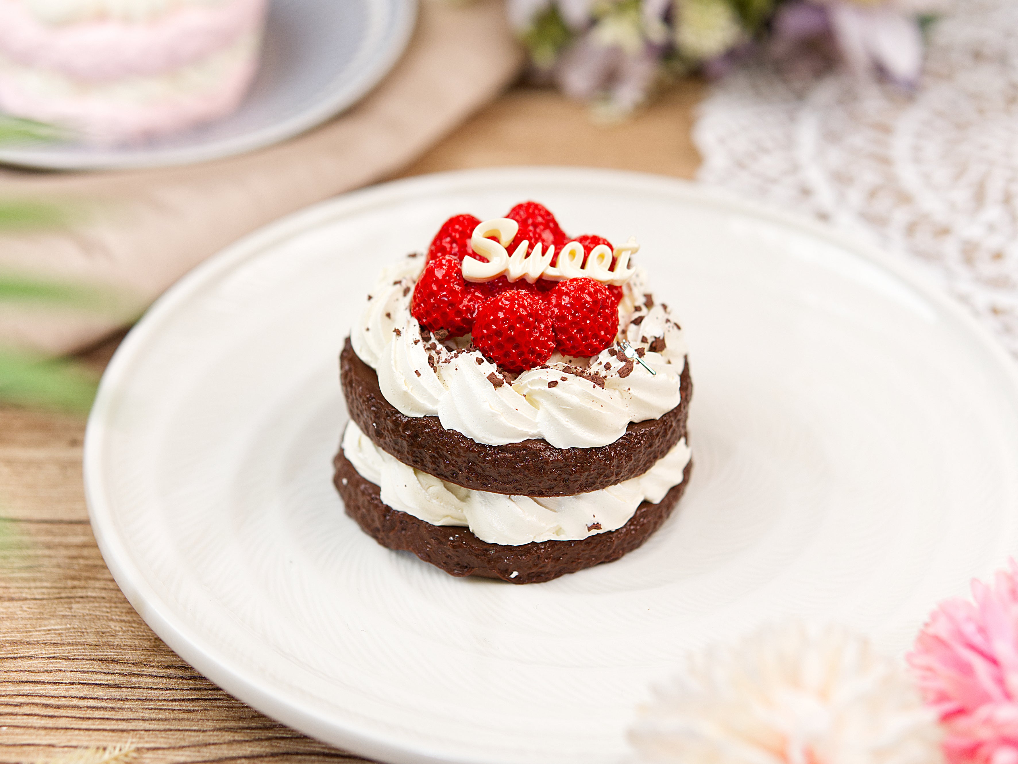 Chocolate Raspberry Mini Cake