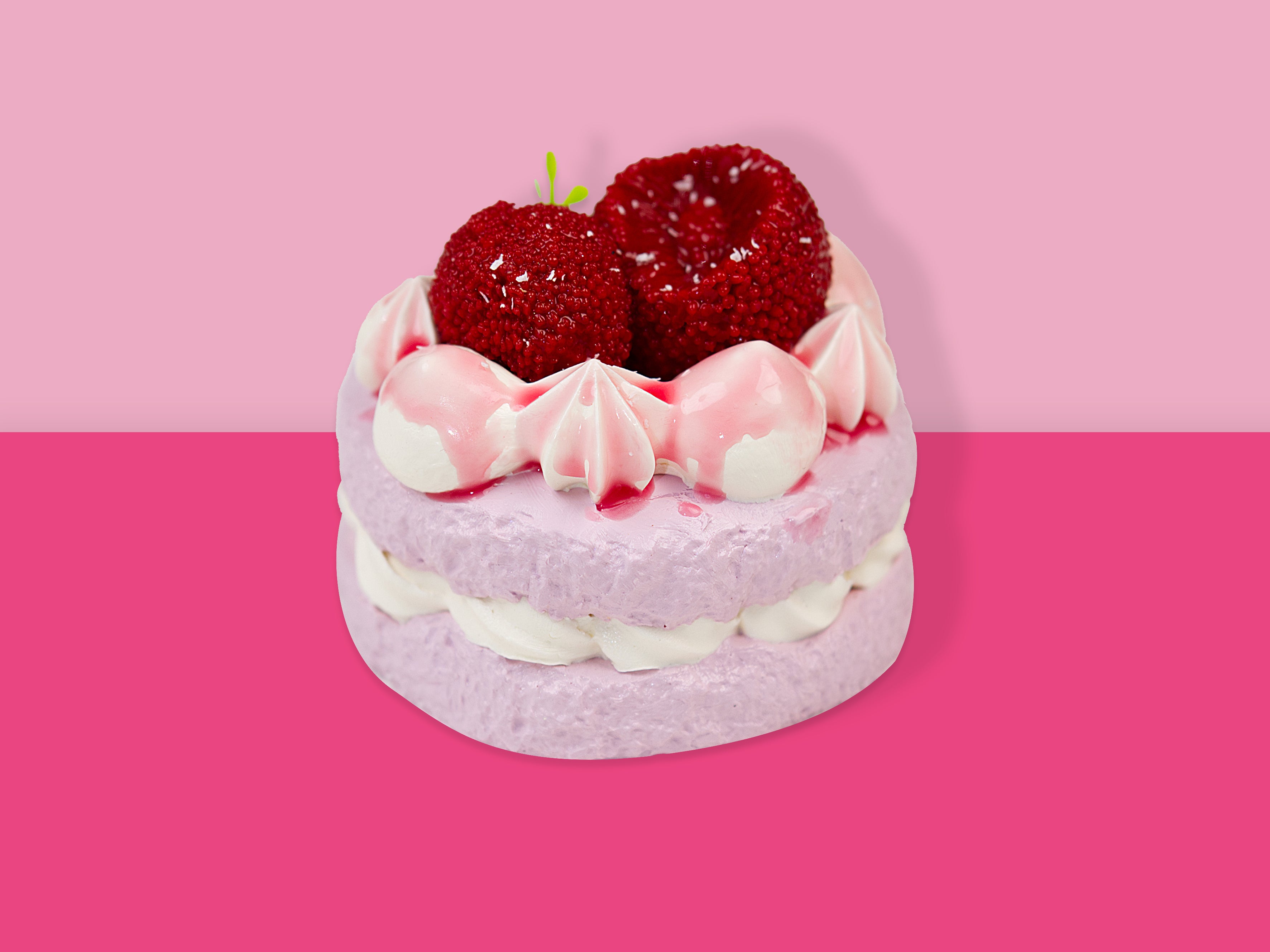 Chinese Bayberry Cream Mini Cake