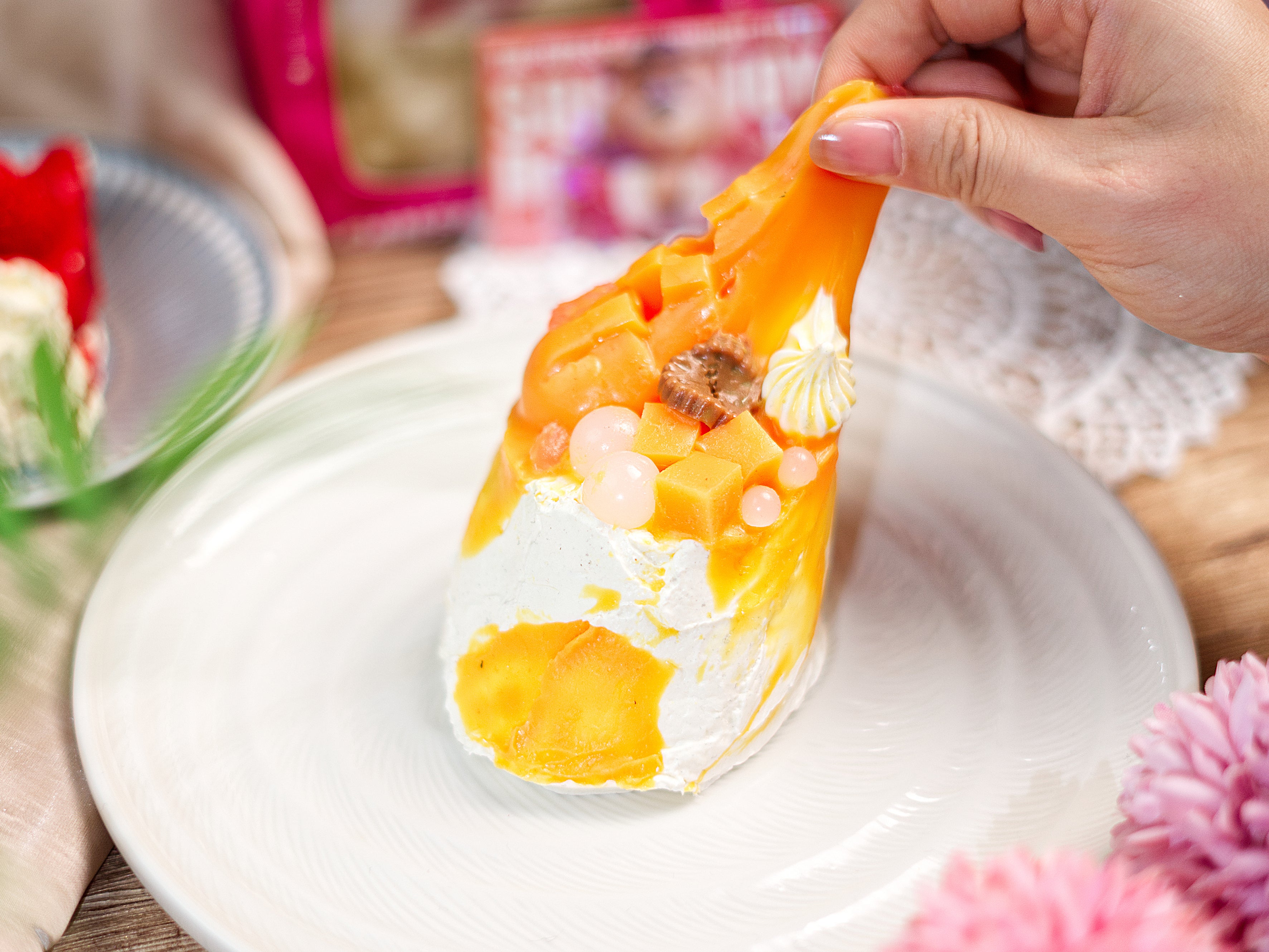 Mango Pomelo Sago Cake