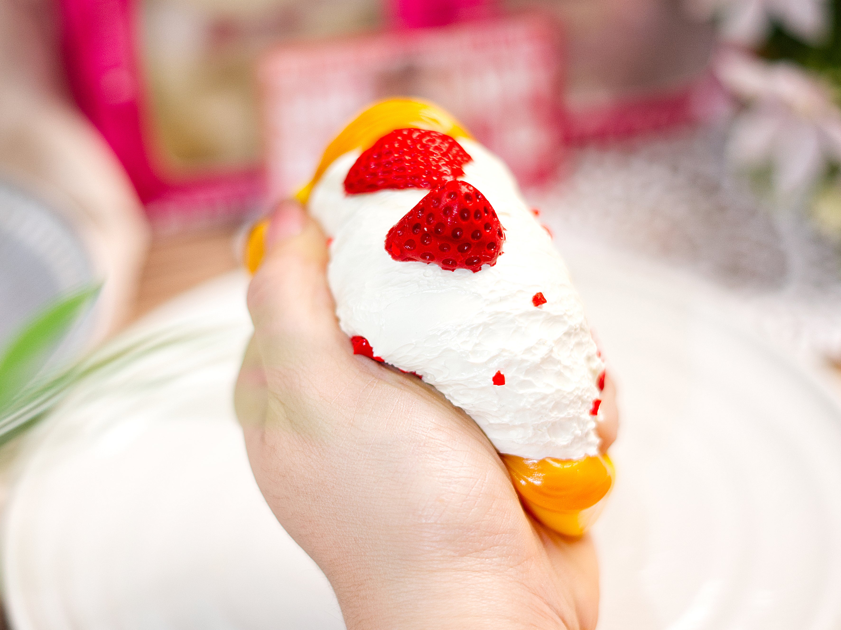 Strawberry Ice-Cream Egg Tart