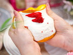Strawberry Ice-Cream Egg Tart