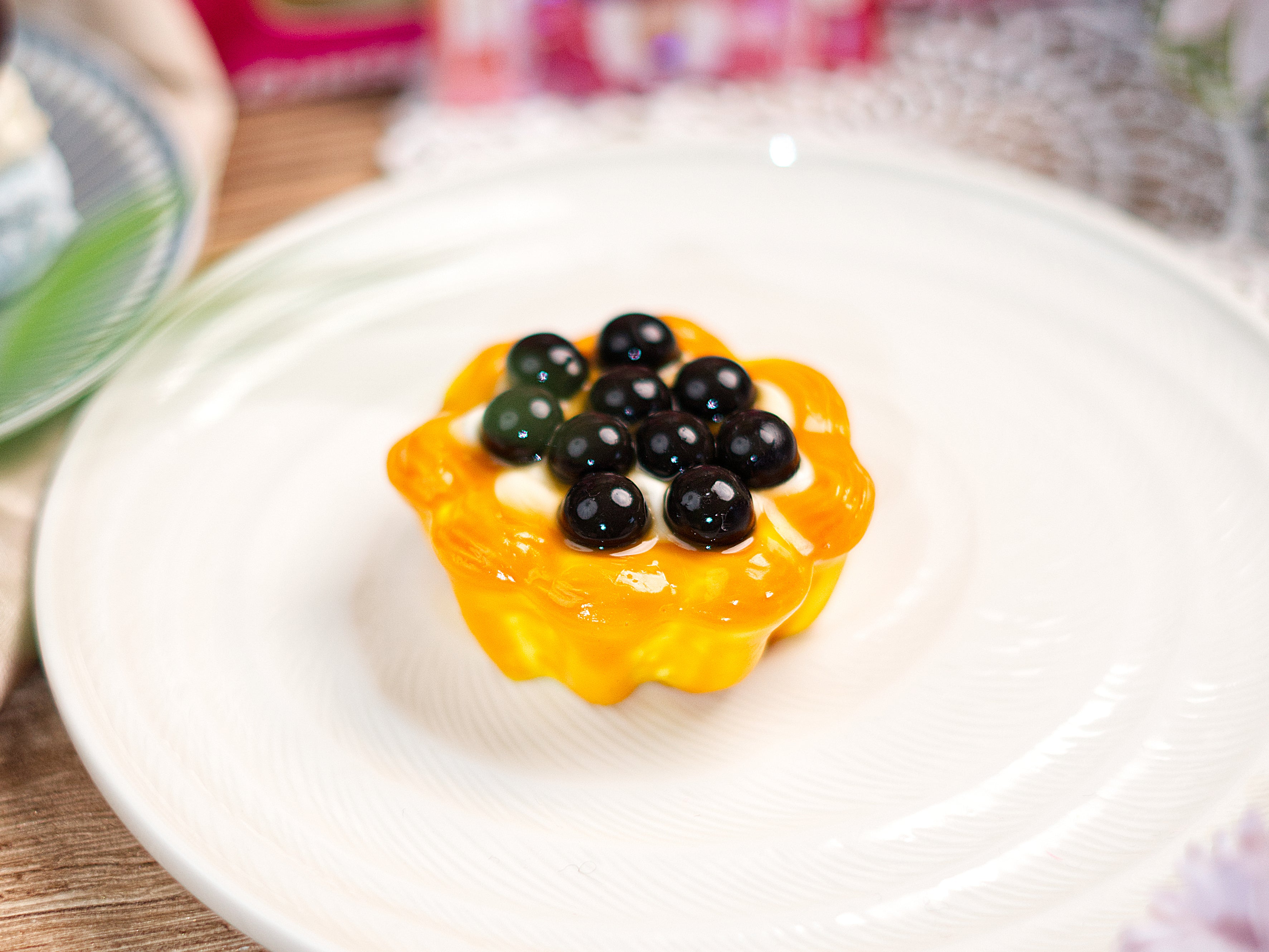 Brown Sugar Pearl Egg Tart