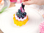 Blueberry Egg Tart