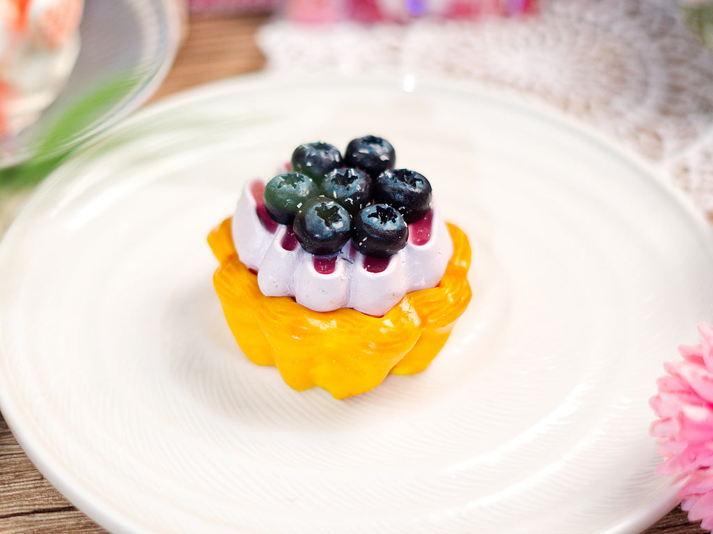 Blueberry Egg Tart