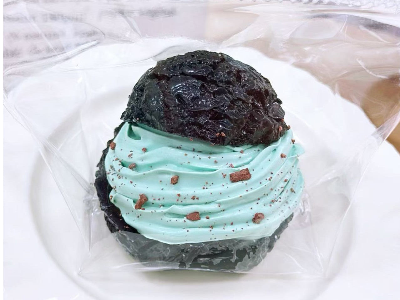 Sea Salt Chocolate Cream Puff