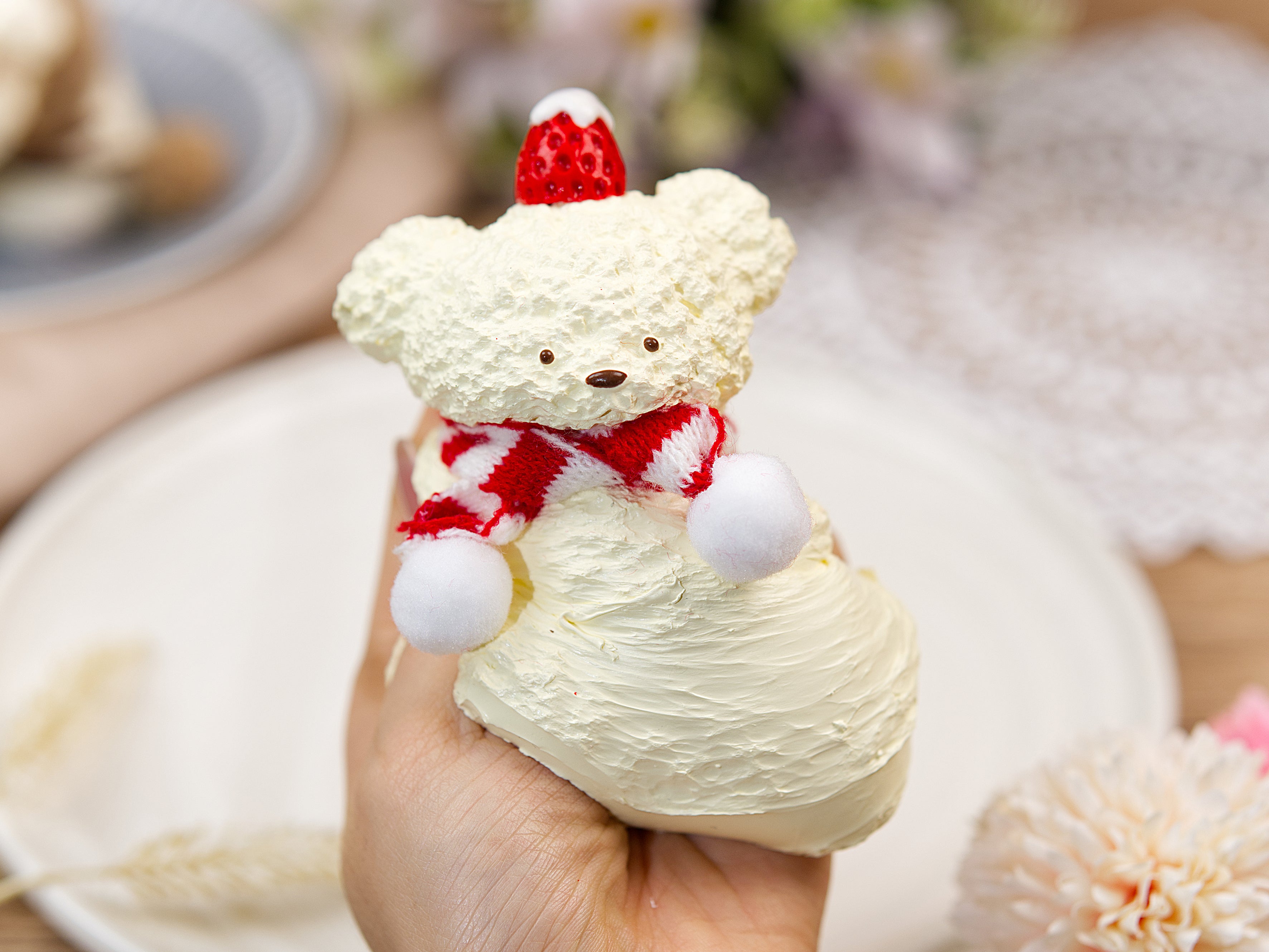 Christmas Strawberry Bear